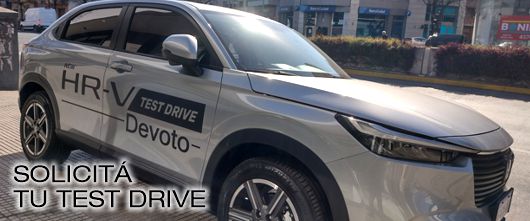 Solicitá tu Test Drive HR-V. HONDA DEVOTO